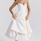 Lory | Vestido Midi Con Tirantes – Glamour Clásico Y Ligereza 