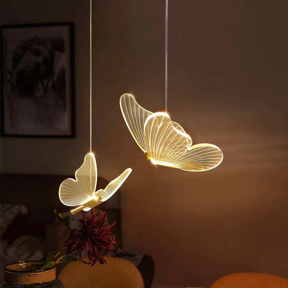Hængende Lampe Sommerfugl – Elegance Og Originalitet 