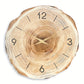 Reloj de Pared Silencioso – Textura Realista y Diseño Elegante 