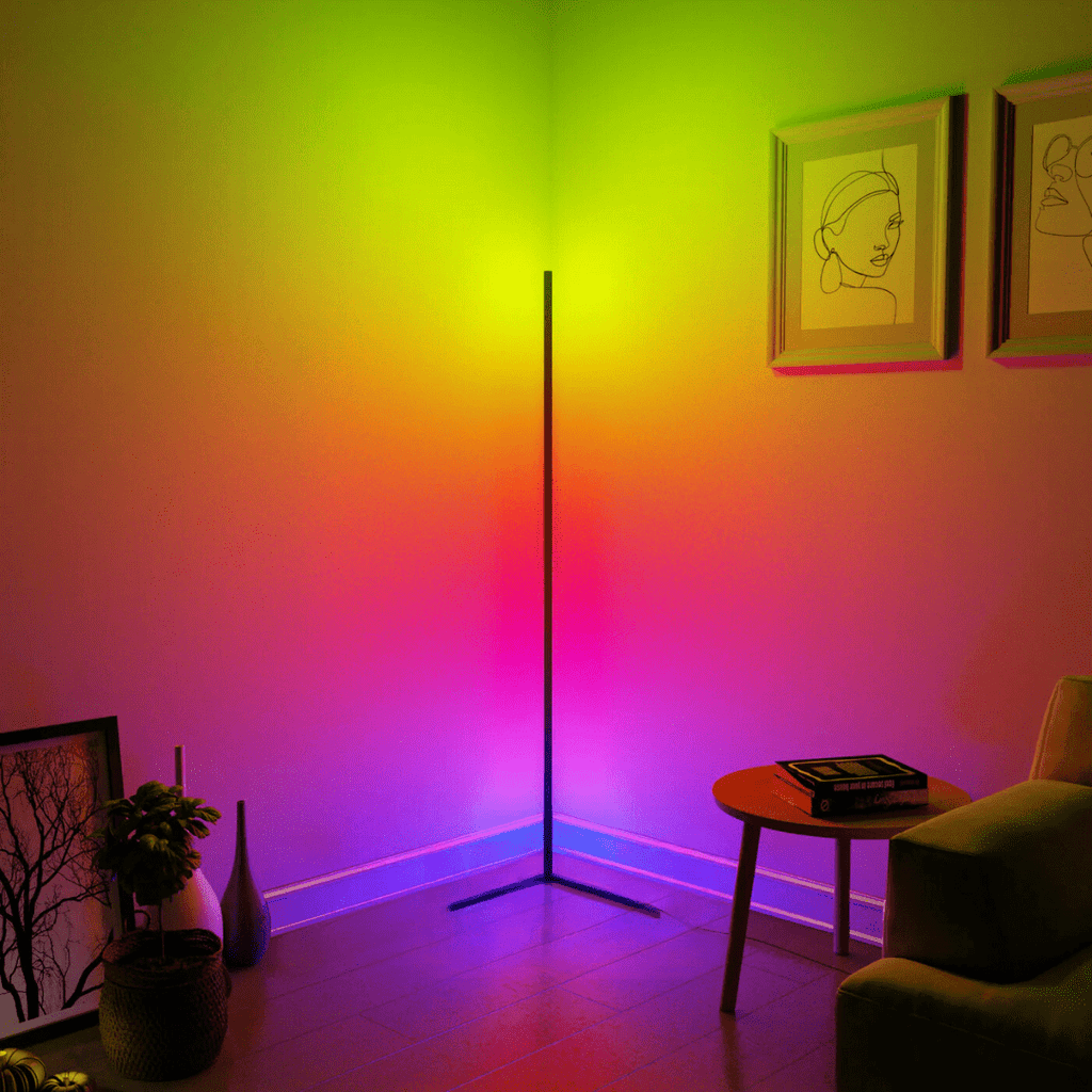 Rohová náladová lampa - Éclat Multicolore & Atmosphère Moderne