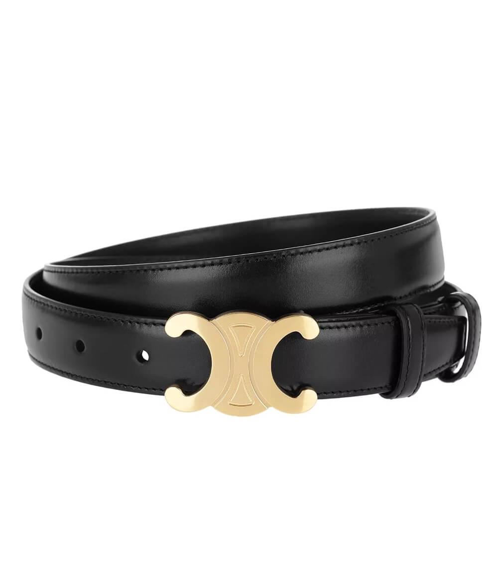 Elegante Ceintuur – Chic Afwerking En Trendy Gouden Gesp 