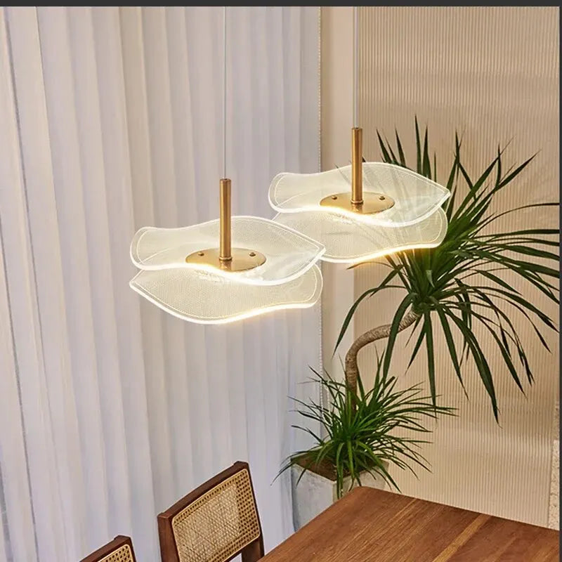 Minimalistyczne zawieszenie LED – elegancja i prostota 