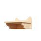 Muurklimrek voor katten met hangplatform en ladder 