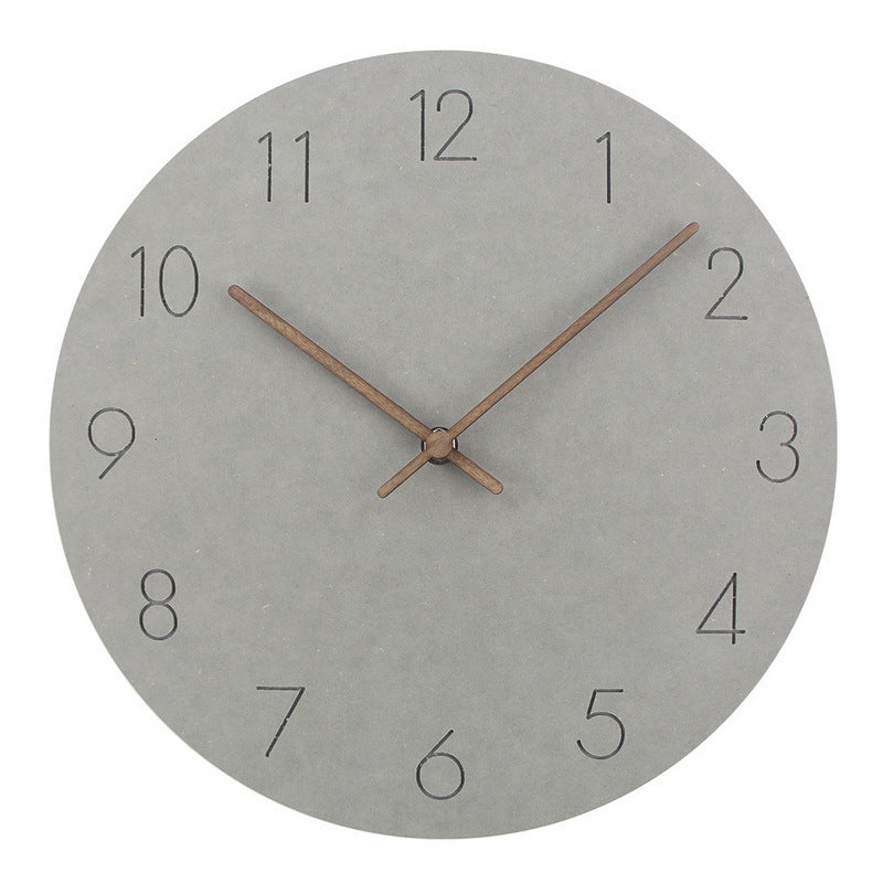 Moderne Wanduhr – Leise und inspiriert vom nordischen Design 