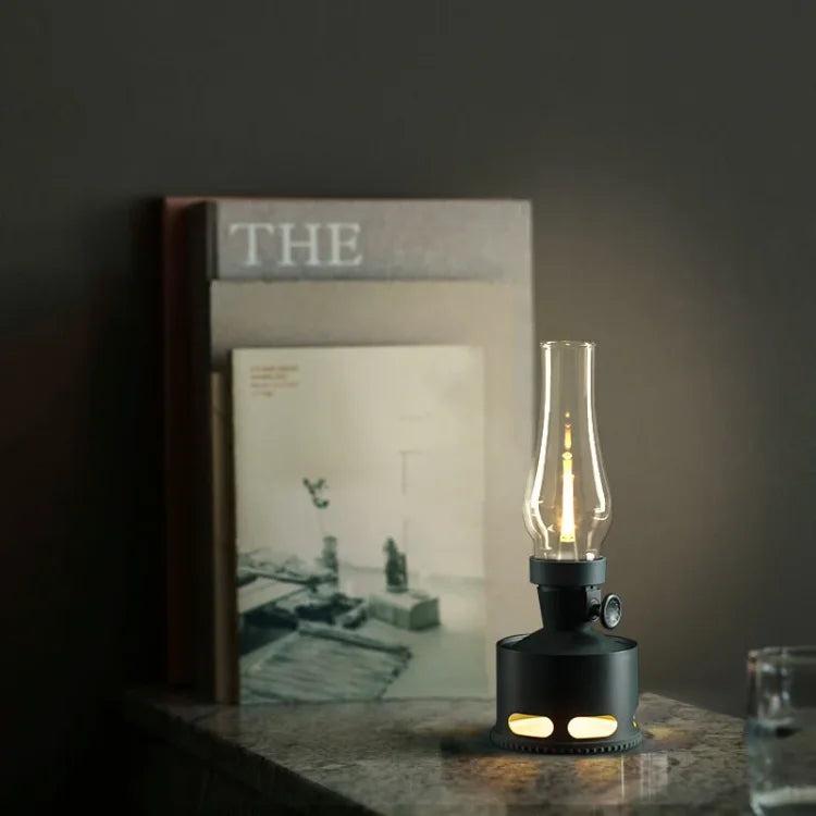 Lanterna LED Stile Retro – Illuminazione Decorativa Elegante 