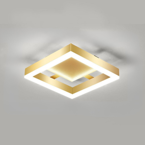 Plafonieră contemporană - Forme elegante și iluminare uniformă