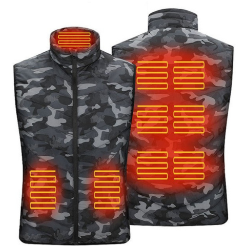 Unisex Verwarmingsvest - Verstelbare Temperatuur & Moderne Stijl
