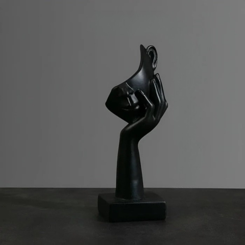 Abstract Resin Sculpture - Artistic Decoration & Modern Style