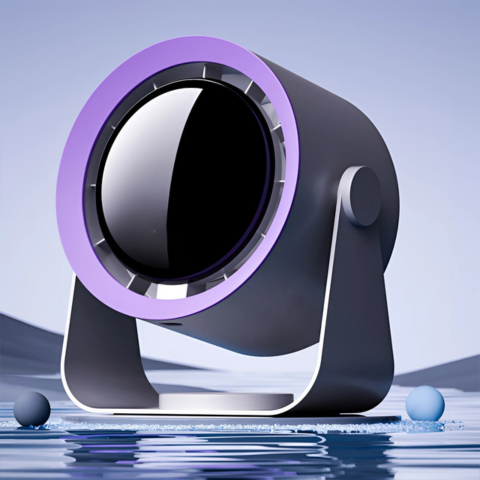 Ventilatore turbo senza pale - Potenza silenziosa e design moderno