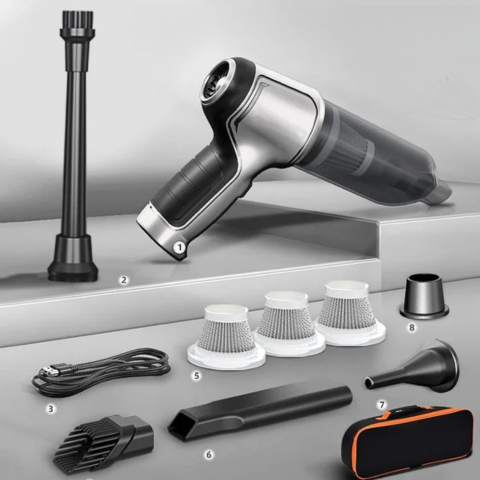 Aspirator Auto Portabil – Curățare Eficientă și Fără Cablu 