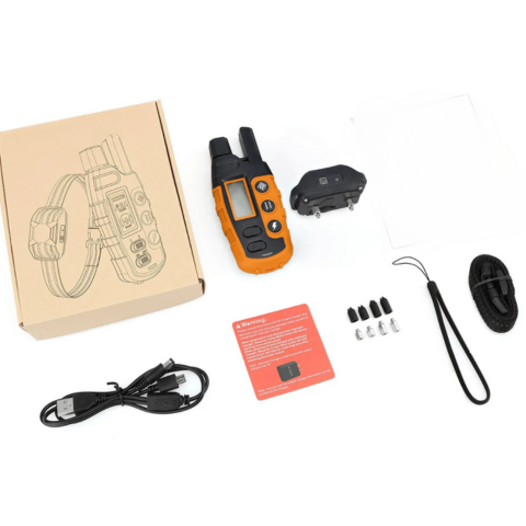 Collar de adiestramiento remoto – impermeable, recargable y alcance de 1000 m 