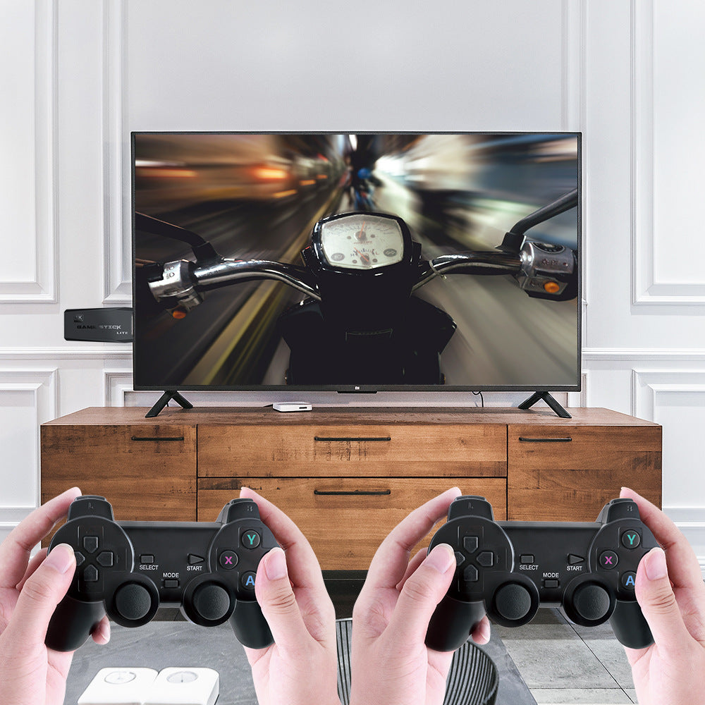 Consola de Juego Retro – Experiencia 4K y Joystick Doble 
