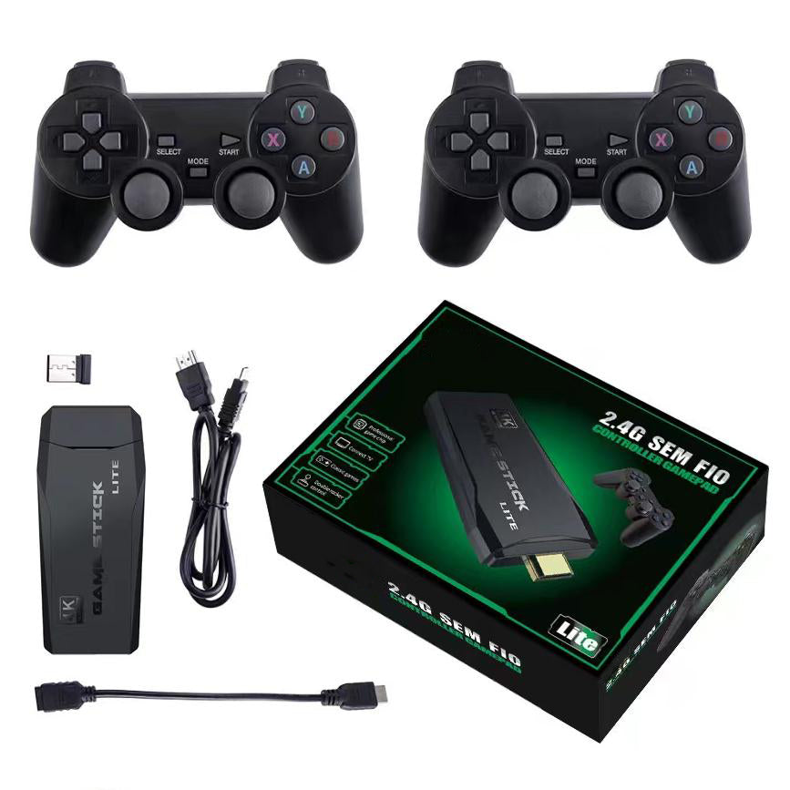 Consola de Juego Retro – Experiencia 4K y Joystick Doble 