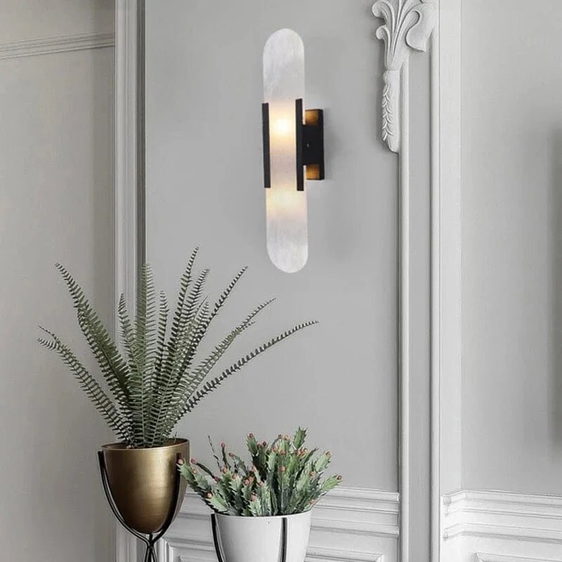 Czarna i Złota Lampa Ścienna LED – Nowoczesna Elegancja i Stylowy Design 