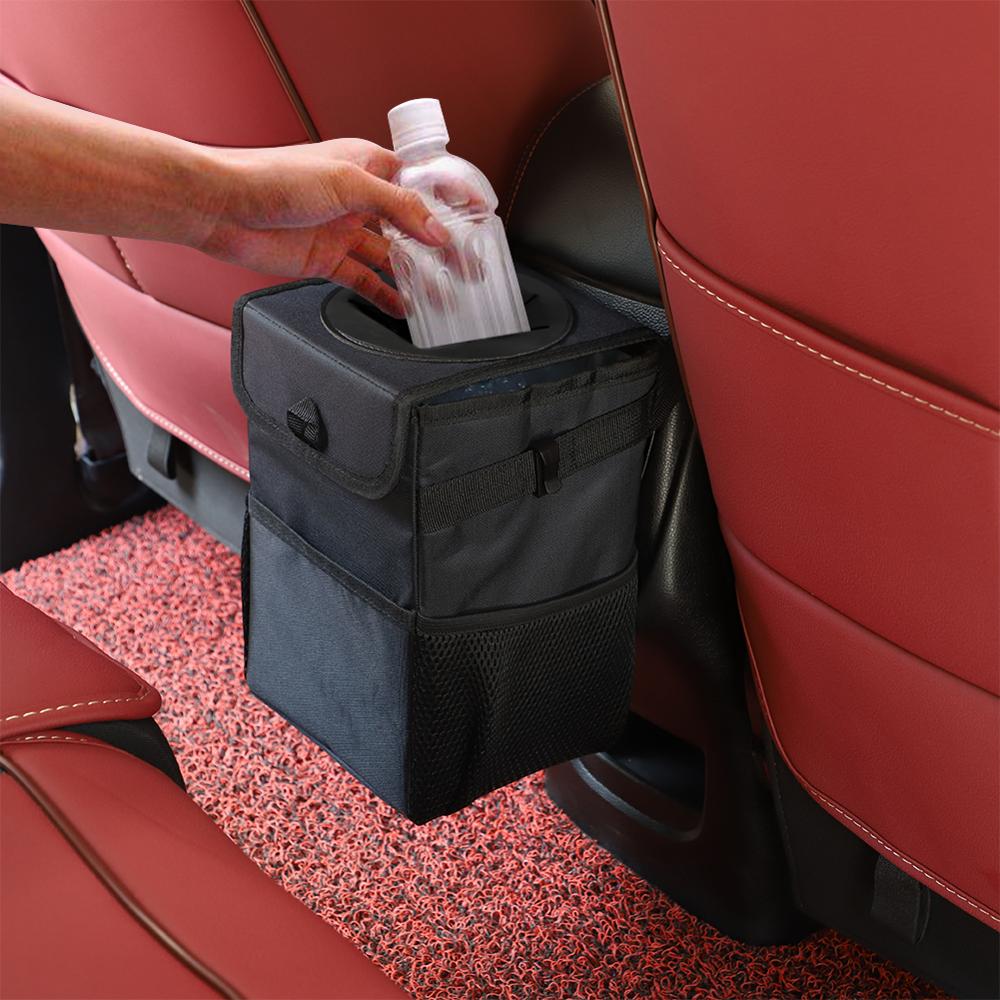 Poubelle De Voiture Étanche — Rangement Hygiénique Et Installation Facile