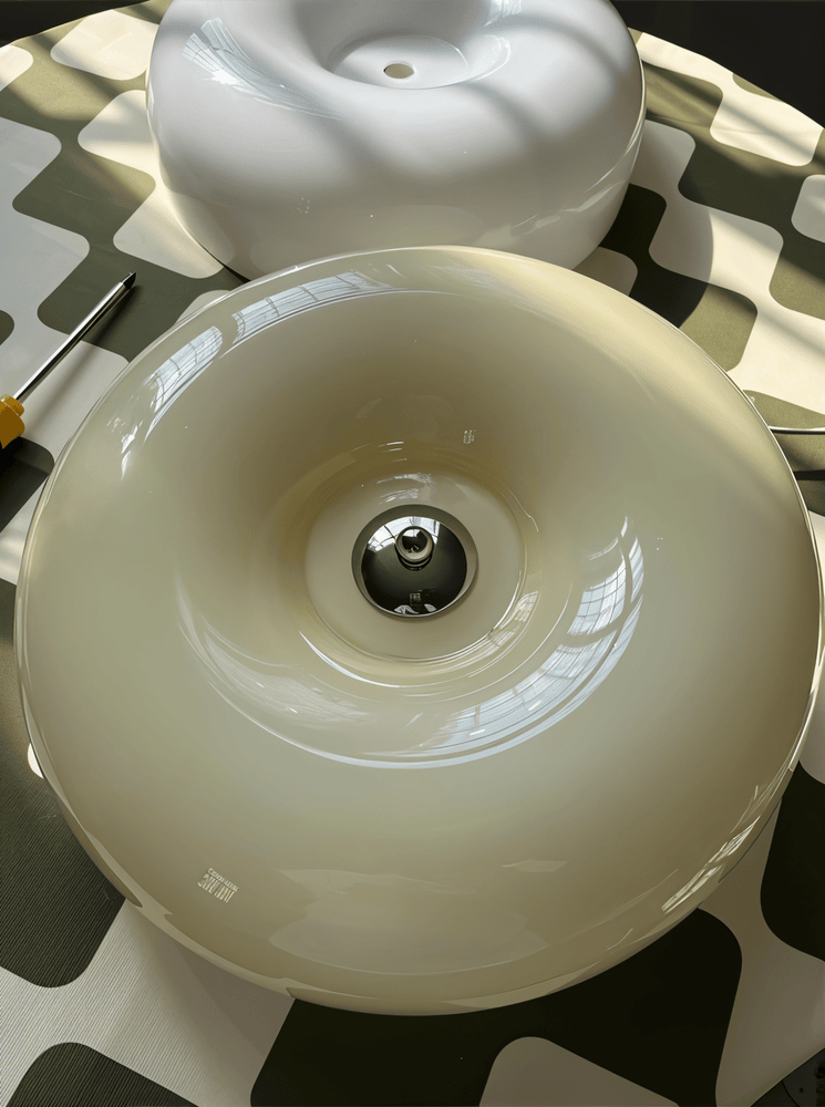 Plafonnier Scandinave En Verre  — Décoration Moderne & Installation Facile