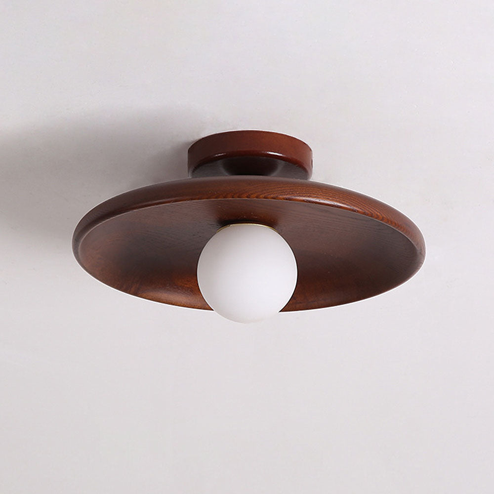 Rund lampe – Enkel stil og raffineret atmosfære 