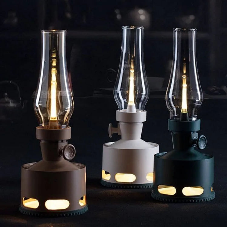 Lanterna LED Stile Retro – Illuminazione Decorativa Elegante 