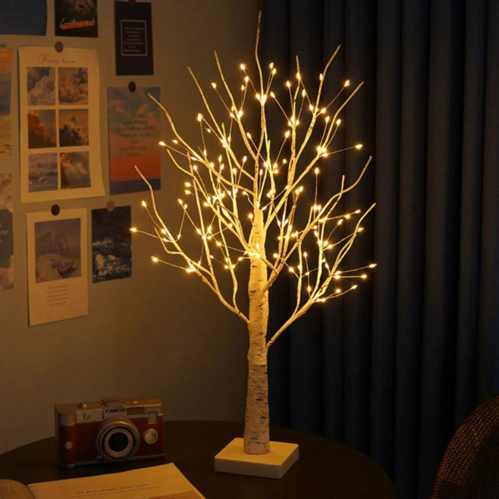Luz Decorativa Árvore Nórdica – Ambiente Aconchegante e Moderno 