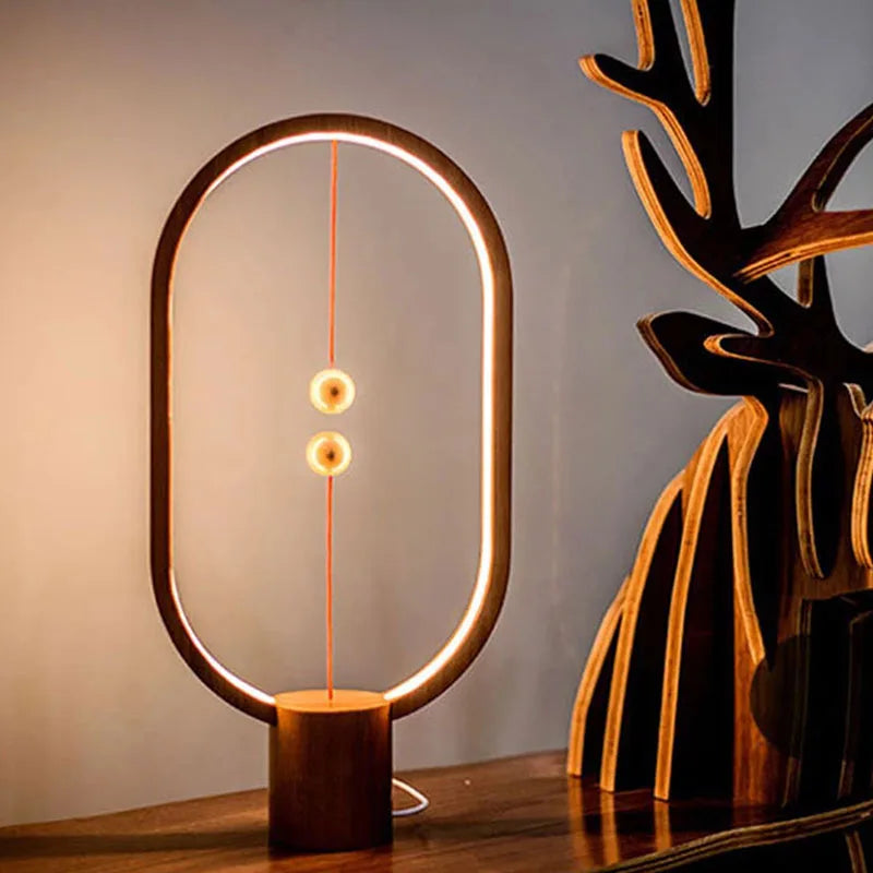 Lâmpada LED Magnética – Iluminação Prática e Versátil 