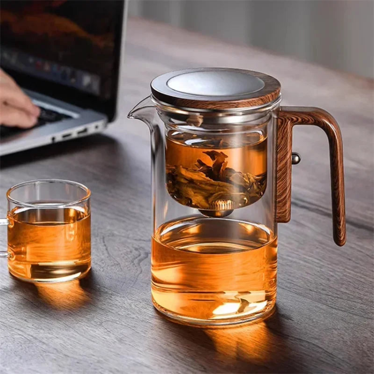 Théière En Verre Avec Infuseur — Élégance Et Simplicité Au Quotidien