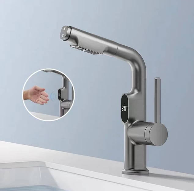Rubinetto Intelligente – Visualizzazione Digitale e Temperatura Istantanea 