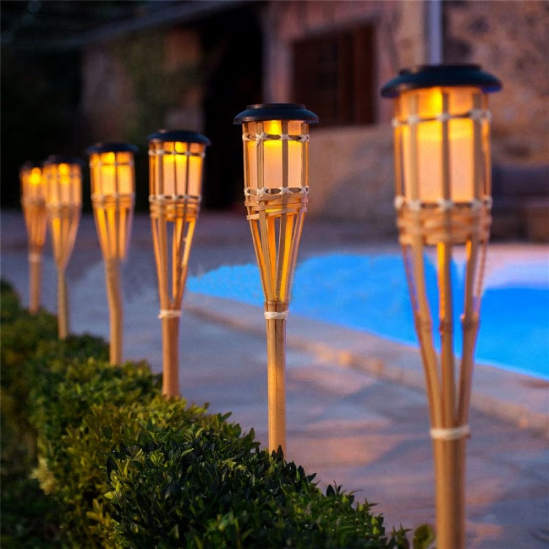 Solar Tiki Lampe - Beleuchten Sie Ihre Abende mit Stil 