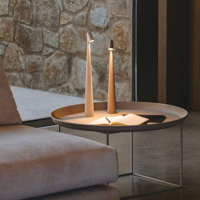 Bezdrôtová LED stolná lampa – minimalistický a elegantný dizajn 