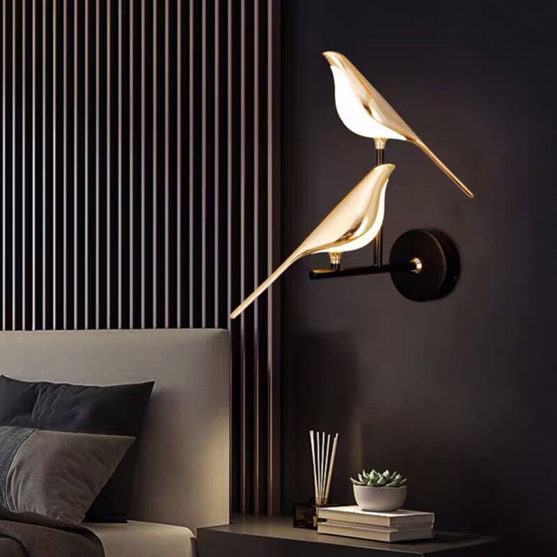 Wandlamp Vogel – Verlichte en Delicate Decoratie 