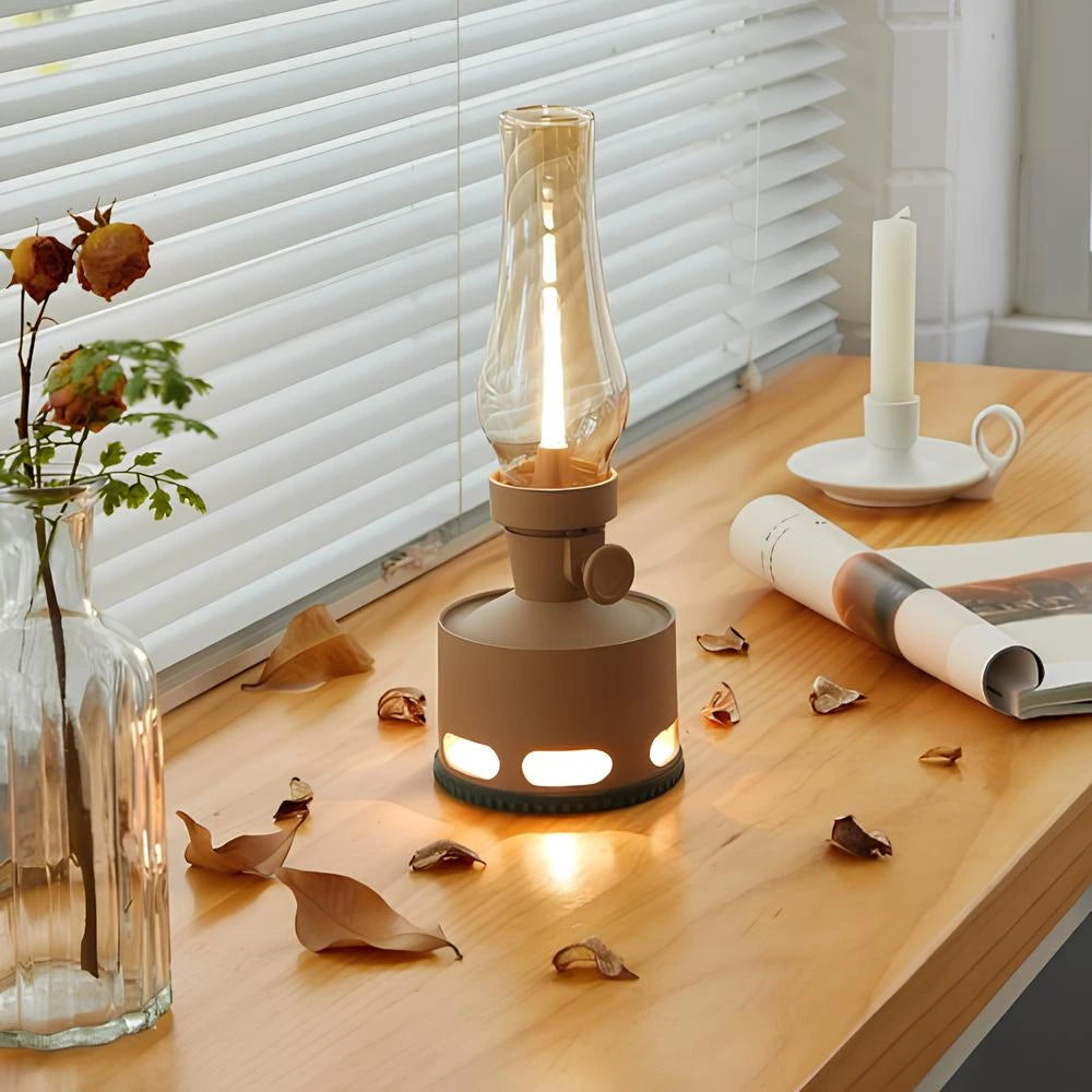 Lanterna LED Stile Retro – Illuminazione Decorativa Elegante 