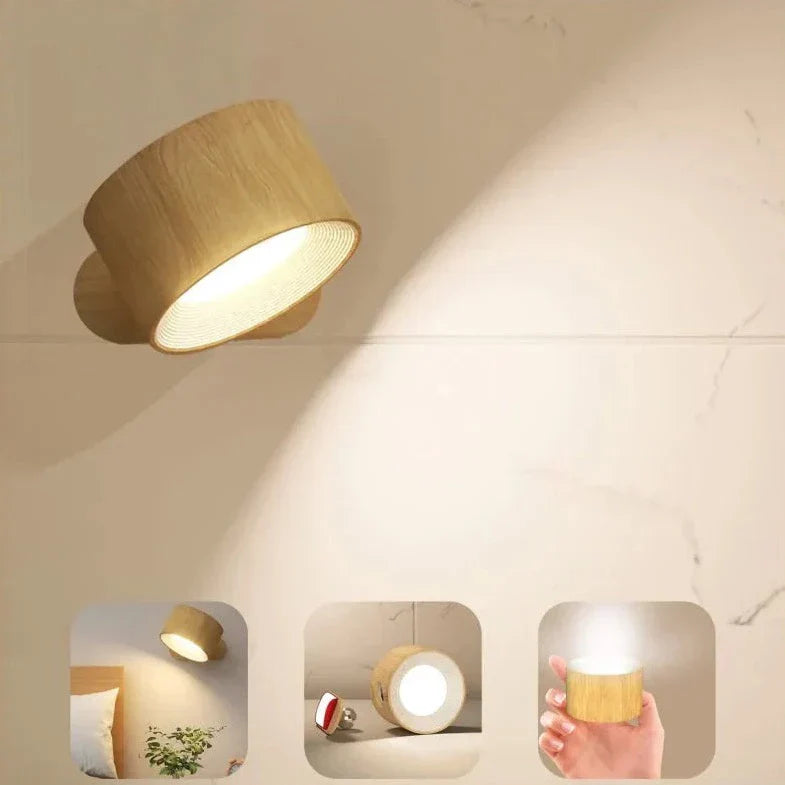 Lampe Murale Rechargeable – Lumière Où Vous En Avez Besoin