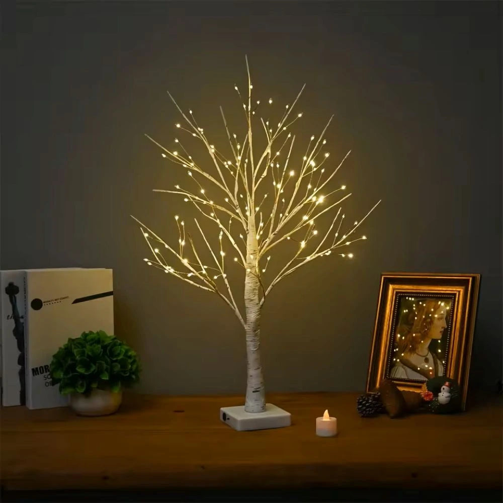 Luz Decorativa Árvore Nórdica – Ambiente Aconchegante e Moderno 