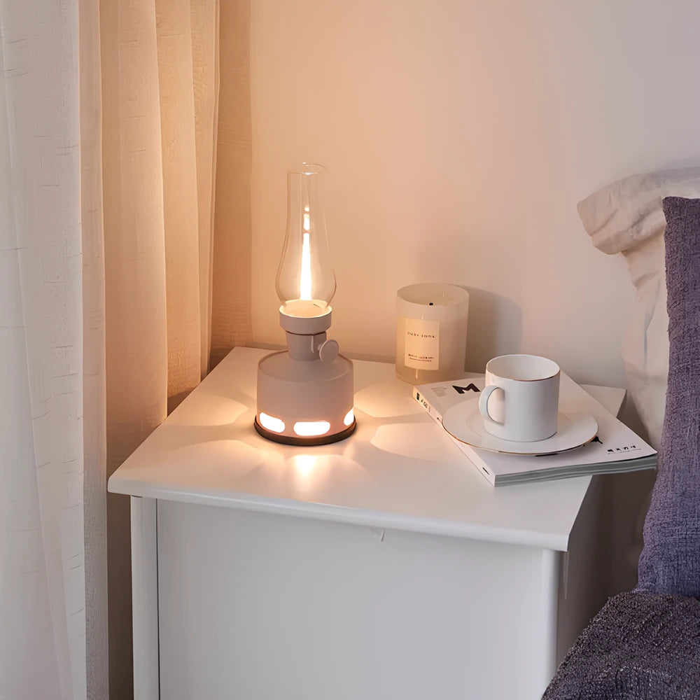 Lanterna LED Stile Retro – Illuminazione Decorativa Elegante 