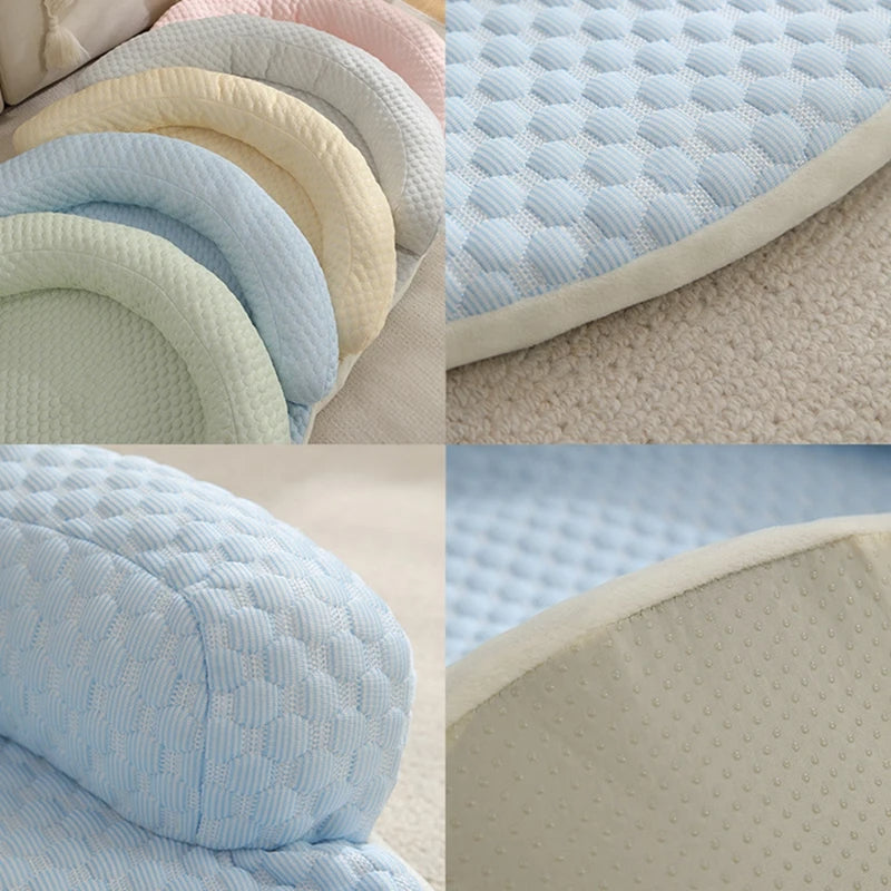 Round Refreshing Carpet – With Raised Resting Area 