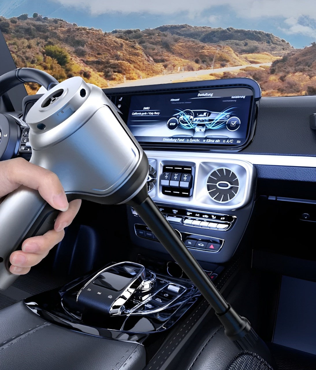 Aspirateur De Voiture Sans Fil 95000Pa — Puissance D’Aspiration Exceptionnelle