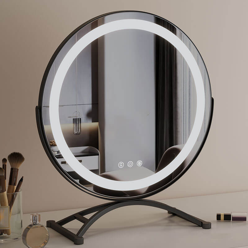 Dotykové LED kosmetické zrcadlo — moderní design a snadné používání 