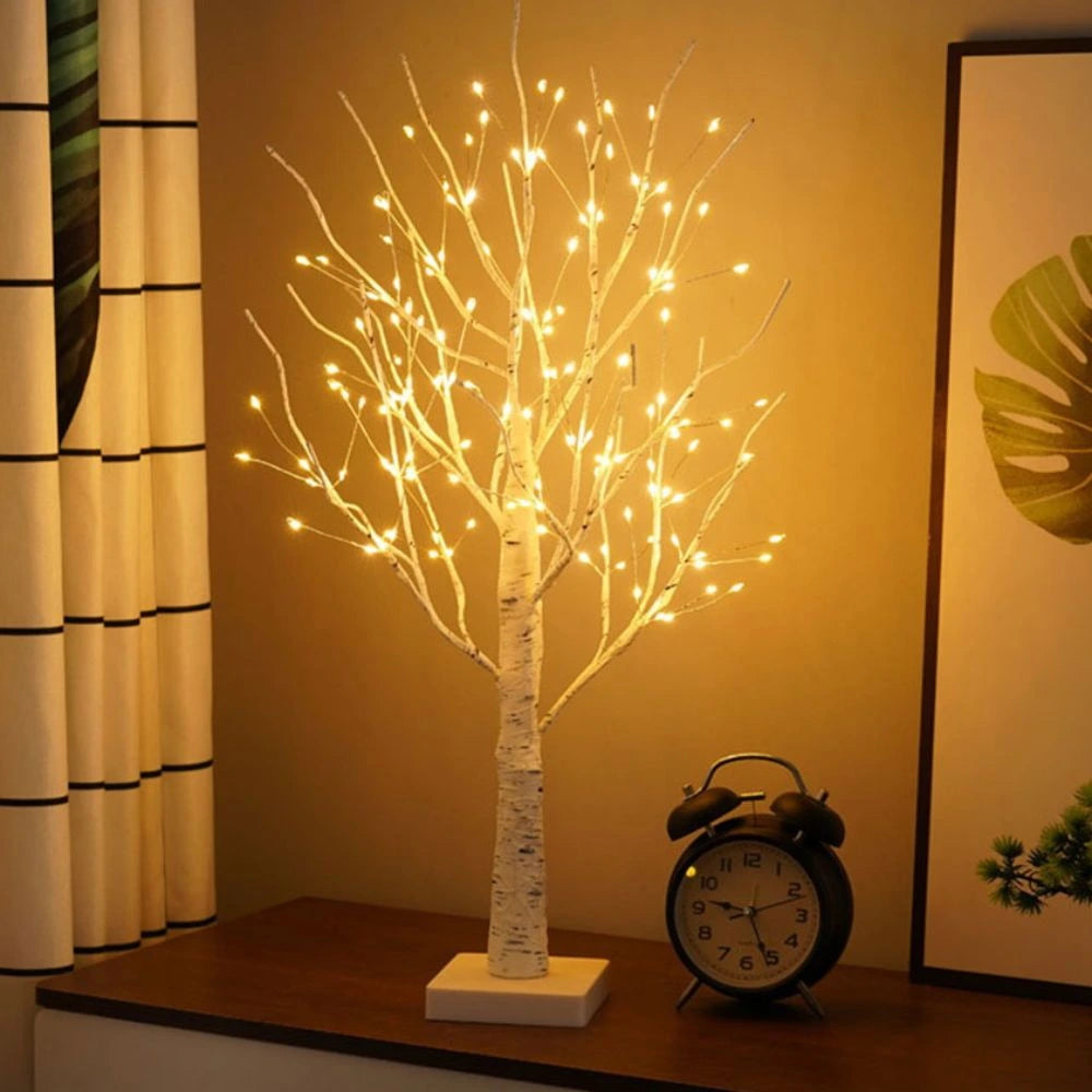Luz Decorativa Árvore Nórdica – Ambiente Aconchegante e Moderno 
