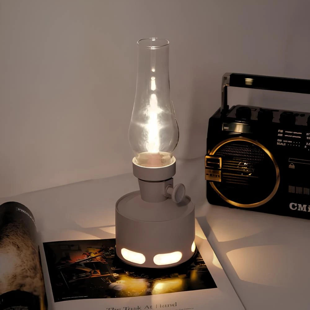 Lanterna LED Stile Retro – Illuminazione Decorativa Elegante 