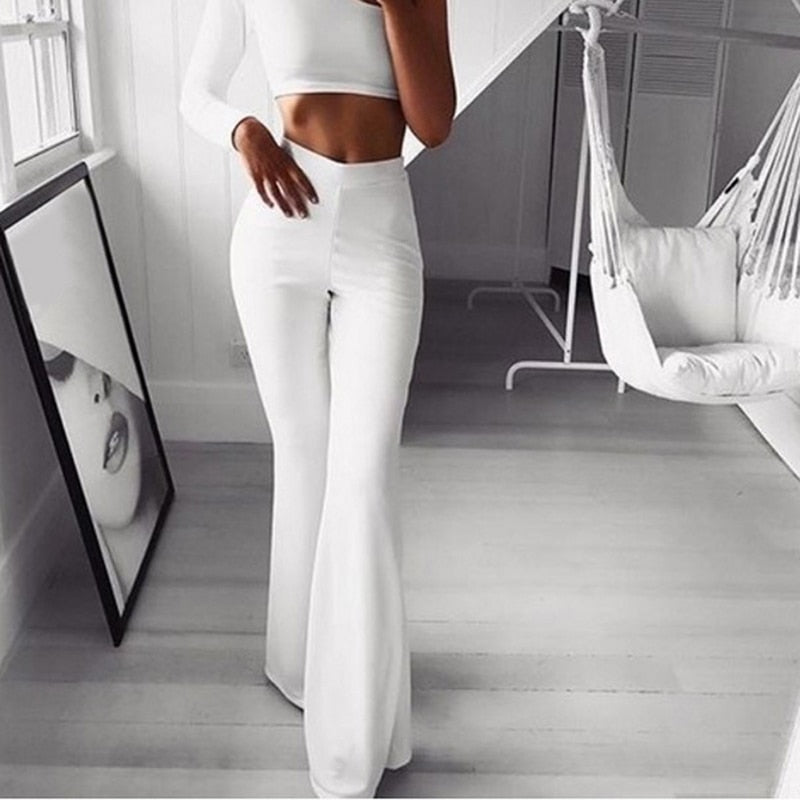 Lydie | Elegante Hose – Hohe Taille und minimalistischer Stil 