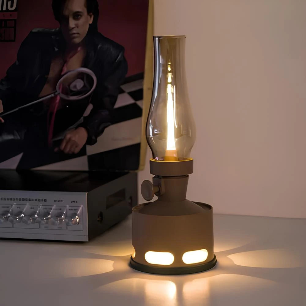 Lanterna LED Stile Retro – Illuminazione Decorativa Elegante 