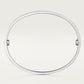 Bracelet Rigide – Finition Argentée Et Style Raffiné