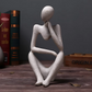 Sculpture Abstraite Penseur – Élégance Contemplative Et Design Moderne