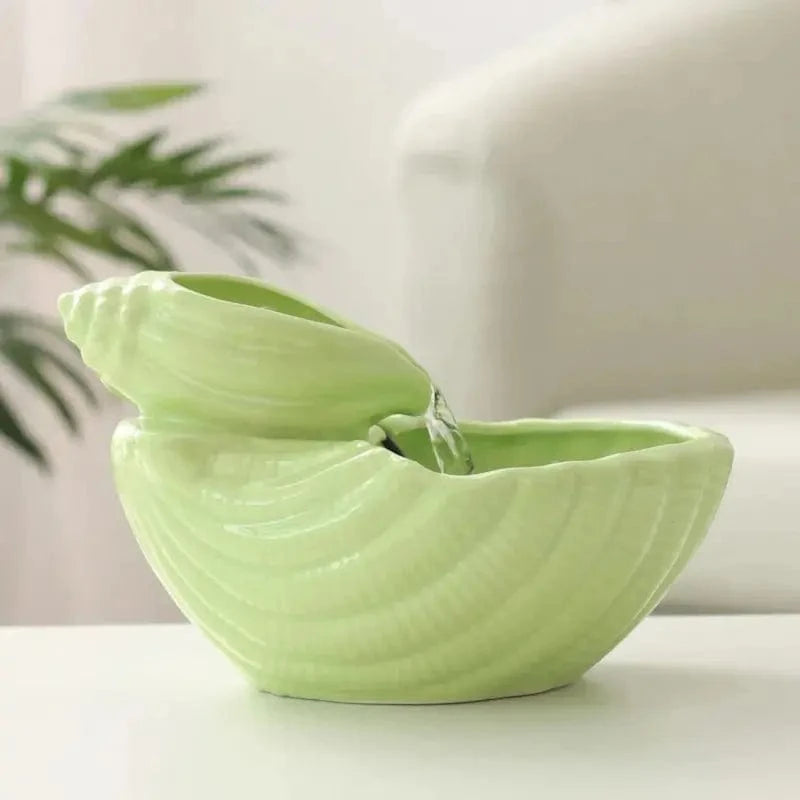 Fuente de Agua para Gatos de Cerámica – Elegancia e Hidratación Pura 