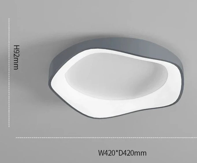 Lámpara de techo LED asimétrica – Tendencia y elegancia 