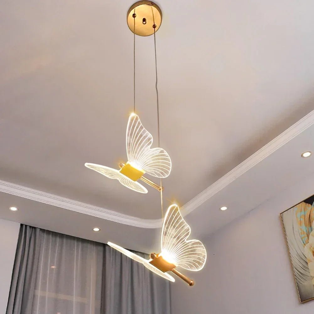 Hængende Lampe Sommerfugl – Elegance Og Originalitet 