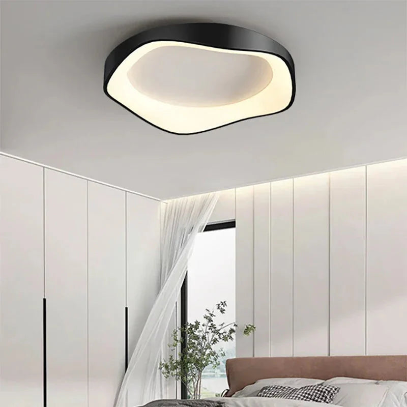 Lámpara de techo LED asimétrica – Tendencia y elegancia 